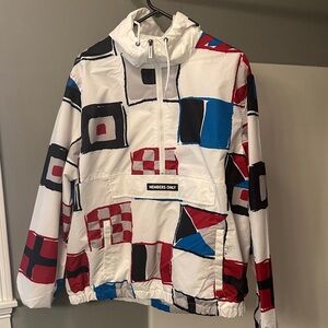 Members Only Color Block Windbreaker